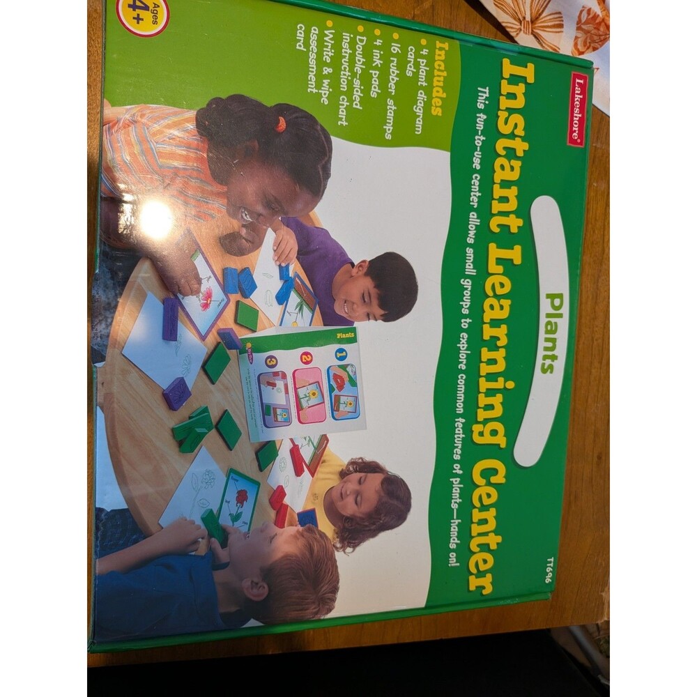 Lakeshore Instant Learning Center Plants TT696 Complete 4+